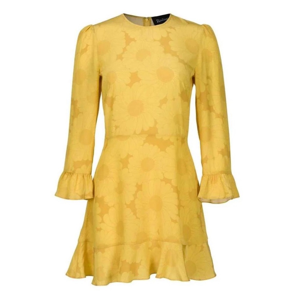 realisation par silk sunflower dress